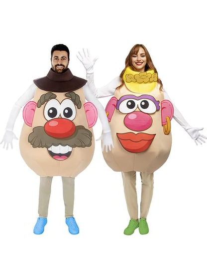 Disfraz de Mr Mrs Potato para adulto - Funiglobal | Funidelia