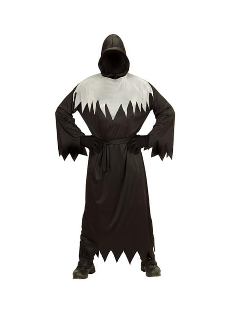 Disfraz de muerte de las tinieblas para hombre talla grande