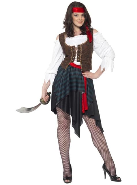 Disfraz de mujer pirata clásica - Smiffys | Funidelia