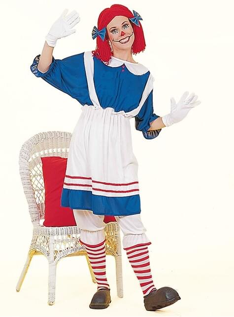 Disfraz de muñeca de trapo cuento para mujer