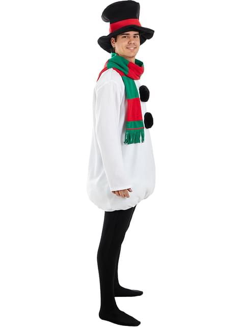 Disfraz de muñeco de nieve para hombre - Funiglobal | Funidelia