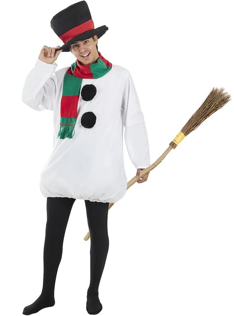 Disfraz de muñeco de nieve para hombre - Funiglobal | Funidelia
