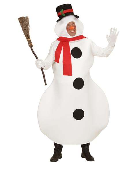 Disfraz de muñeco de nieve para hombre - Widmann | Funidelia