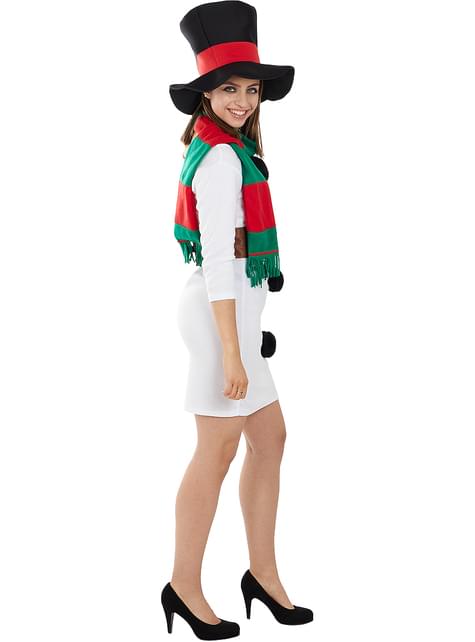 Disfraz de muñeco de nieve para mujer - Funiglobal | Funidelia