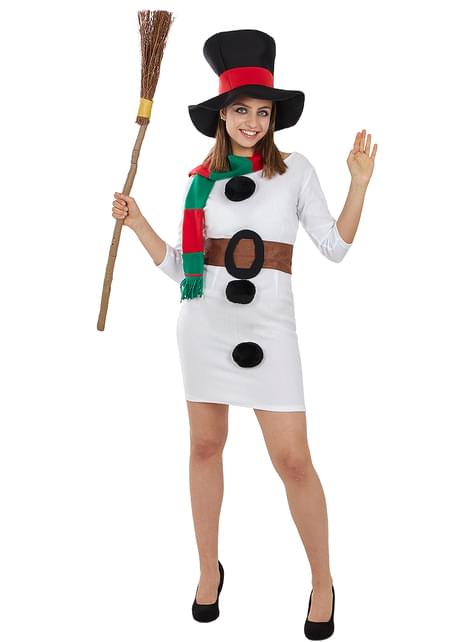 Disfraz de muñeco de nieve para mujer - Funiglobal | Funidelia