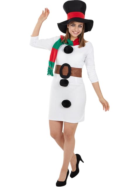 Disfraz de muñeco de nieve para mujer - Funiglobal | Funidelia