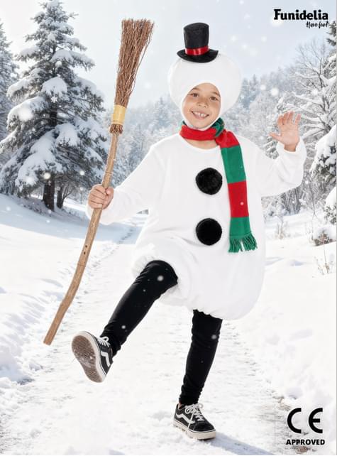 Disfraz de muñeco de nieve para niños - Funiglobal | Funidelia