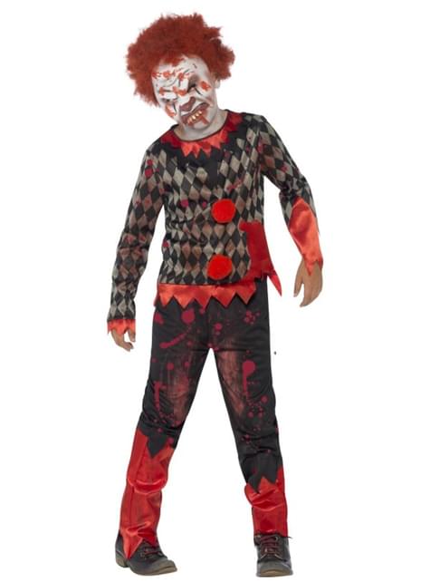 Disfraz de muñeco diabólico zombie para niño