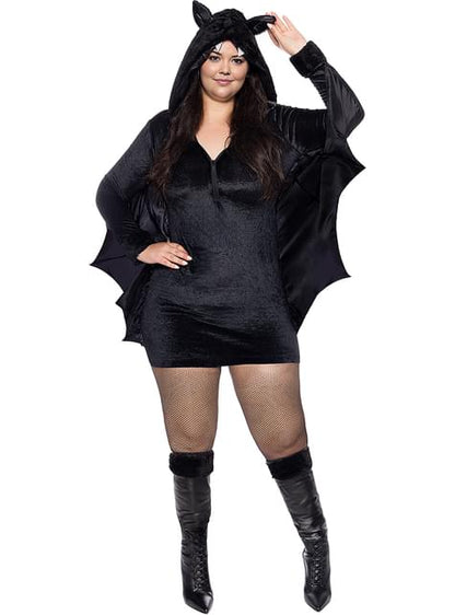 Disfraz de murciélago sexy para mujer talla grande - Funiglobal | Funidelia