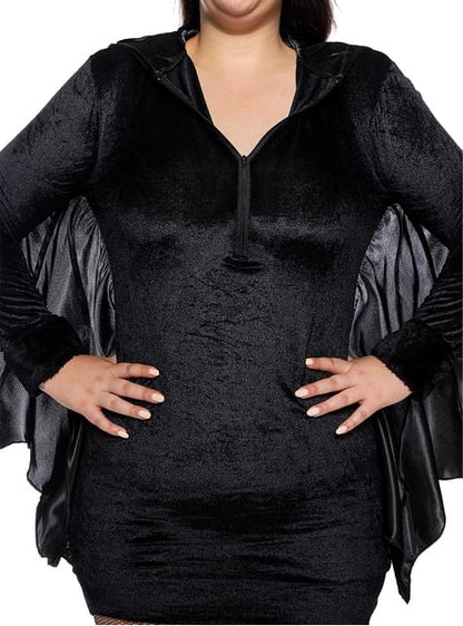 Disfraz de murciélago sexy para mujer talla grande - Funiglobal | Funidelia