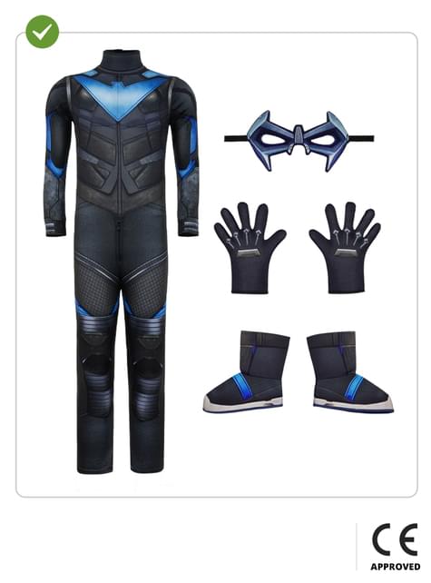 Disfraz de Nightwing para niño - Gotham Knights - Funiglobal | Funidelia