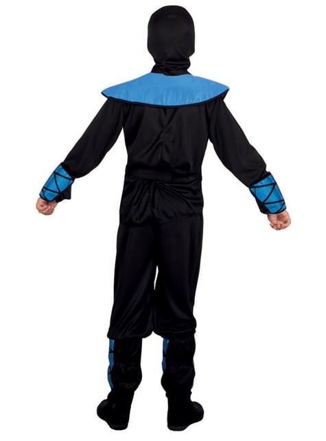 Disfraz de ninja azul para niño - Boland | Funidelia