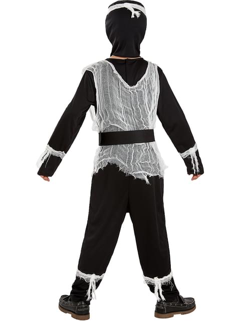 Disfraz de Ninja esqueleto zombie para niño - Funiglobal | Funidelia