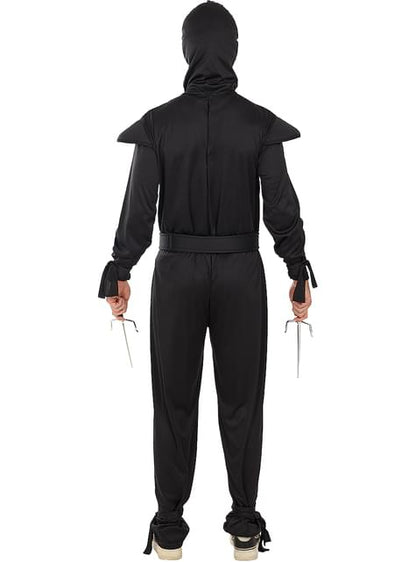 Disfraz de Ninja negro para adulto - Funiglobal | Funidelia