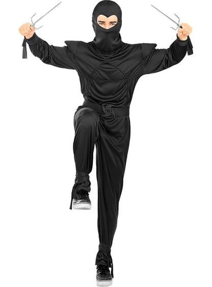 Disfraz de Ninja negro para adulto - Funiglobal | Funidelia