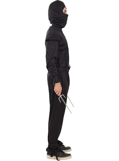 Disfraz de Ninja negro para adulto - Funiglobal | Funidelia