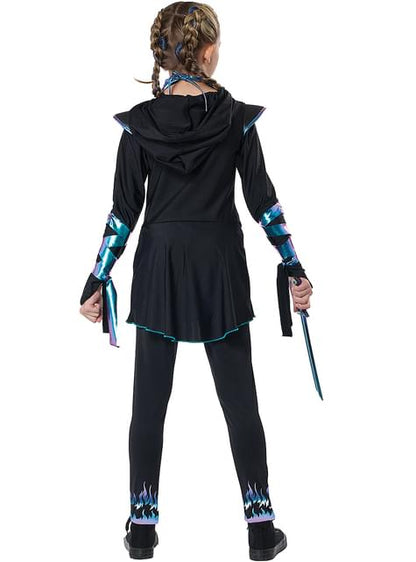Disfraz de ninja Nightfire para niña - California Costumes | Funidelia