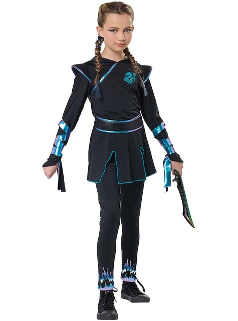 Disfraz de ninja Nightfire para niña - California Costumes | Funidelia