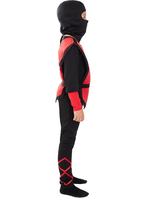 Disfraz de Ninja rojo para niño - Funiglobal | Funidelia