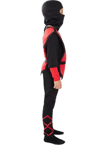 Disfraz de Ninja rojo para niño - Funiglobal | Funidelia
