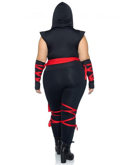 Disfraz de ninja sexy para mujer talla grande - Leg Avenue | Funidelia