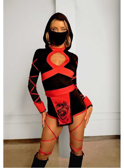 Disfraz de ninja sexy para mujer - Leg Avenue | Funidelia