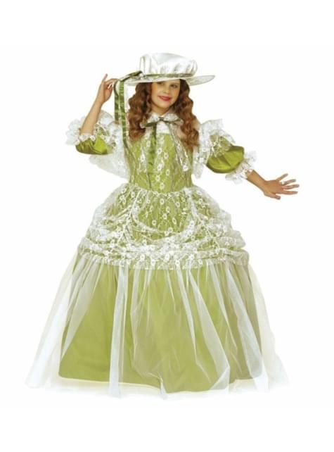 Disfraz de noble dama para niña