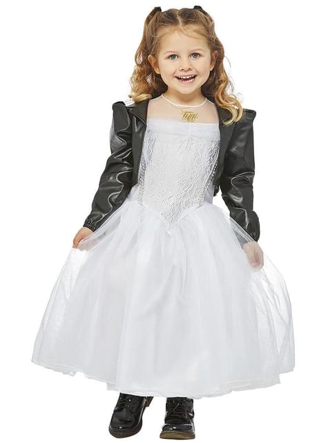 Disfraz de Novia de Chucky para niña