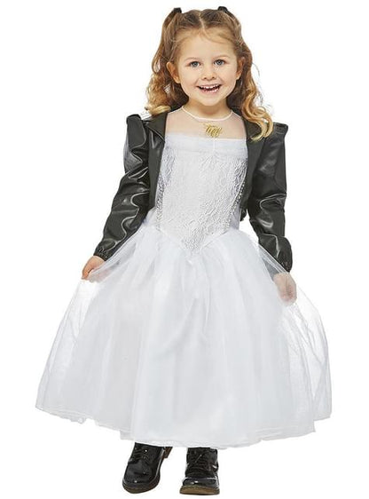 Disfraz de Novia de Chucky para niña