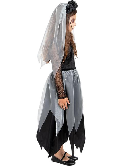 Disfraz de novia fantasma para niña - Funiglobal | Funidelia
