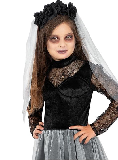 Disfraz de novia fantasma para niña - Funiglobal | Funidelia