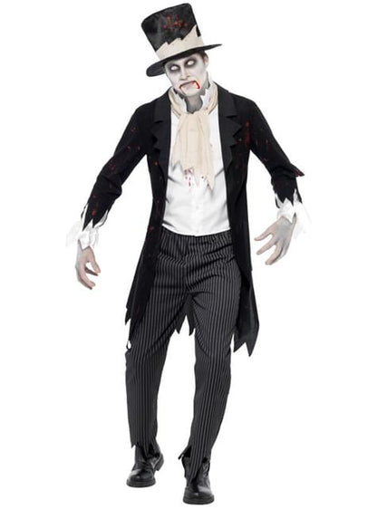 Disfraz de novio zombie