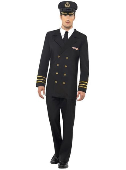 Disfraz de oficial de la marina para hombre
