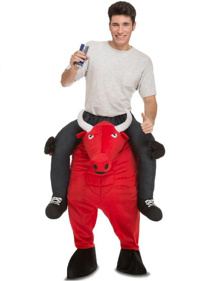 Disfraz a hombros de toro rojo - My Other Me | Funidelia