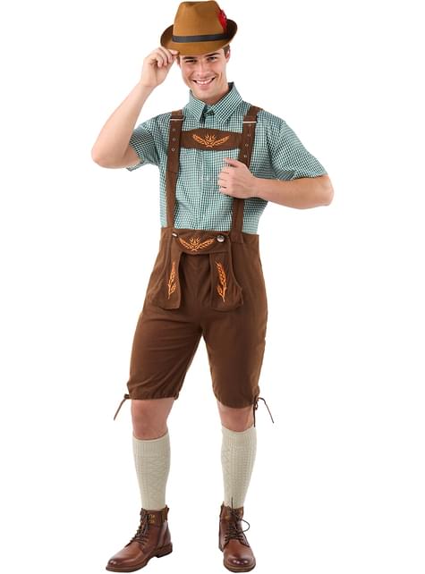 Disfraz de Oktoberfest con accesorios para hombre talla grande - Funiglobal | Funidelia
