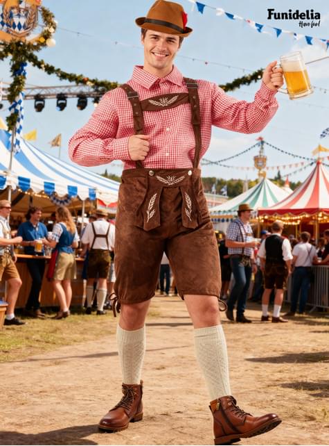 Disfraz de Oktoberfest deluxe para hombre - Funiglobal | Funidelia