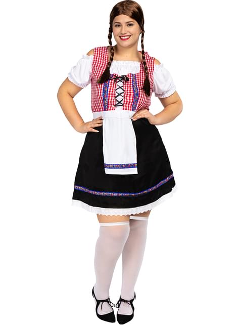 Disfraz de Oktoberfest para mujer talla grande - Funiglobal | Funidelia