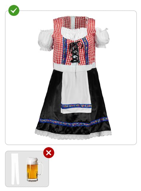 Disfraz de Oktoberfest para mujer - Funiglobal | Funidelia