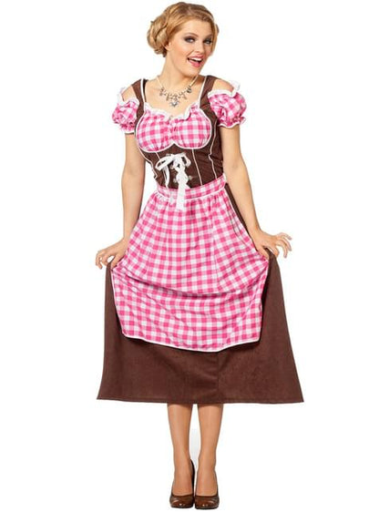 Disfraz de Oktoberfest rosa para mujer - Wilbers | Funidelia