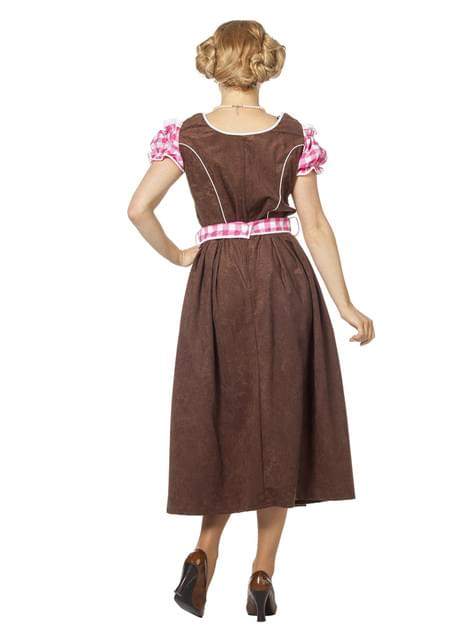 Disfraz de Oktoberfest rosa para mujer - Wilbers | Funidelia