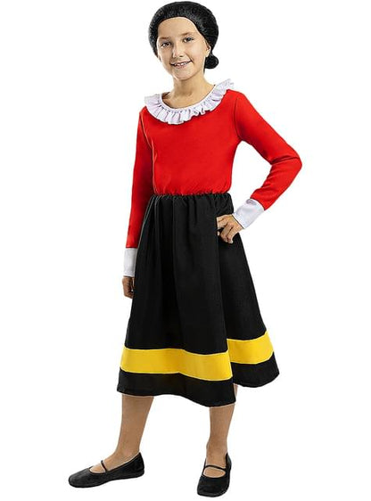 Disfraz de Olivia para niña - Popeye - Funiglobal | Funidelia