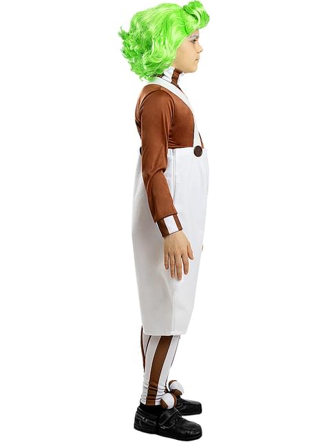 Disfraz de Oompa Loompa para niños - Charlie y la Fábrica de Chocolate - Funiglobal | Funidelia