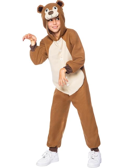 Disfraz de oso onesie para niños - Funiglobal | Funidelia