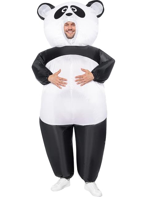 Disfraz de oso panda hinchable para adulto - Funiglobal | Funidelia