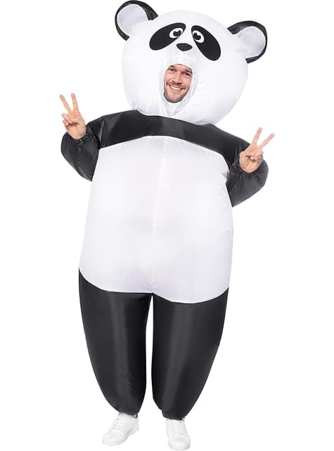 Disfraz de oso panda hinchable para adulto - Funiglobal | Funidelia