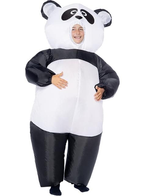 Disfraz de oso panda hinchable para niños - Funiglobal | Funidelia