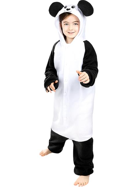 Disfraz de oso panda onesie para niños - Funiglobal | Funidelia