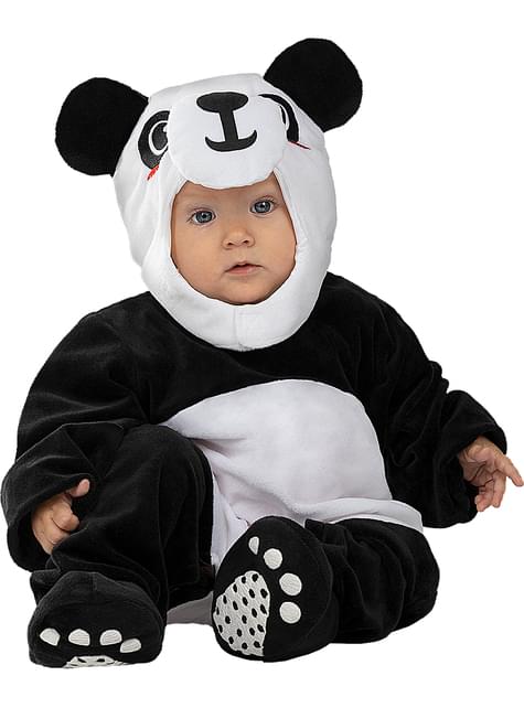 Disfraz de oso panda para bebé - Funiglobal | Funidelia
