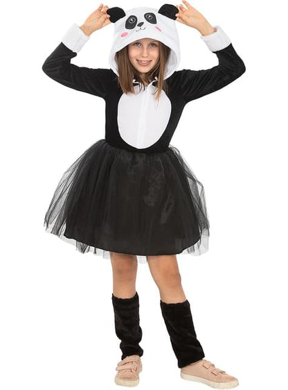 Disfraz de oso panda para niña - Funiglobal | Funidelia