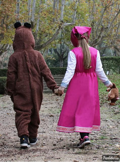Disfraz de Oso para niños - Masha y el Oso - Funiglobal | Funidelia